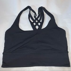 Lululemon black bra sz 6
